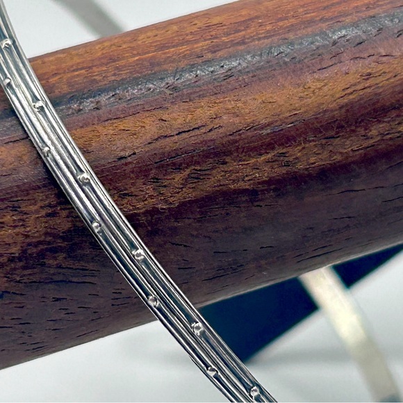 7 3/4" Sterling Silver Bangle by Beau Sterling - Picture 1 of 6